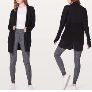Lululemon Sit In Lotus Wrap II Cardigan Merino